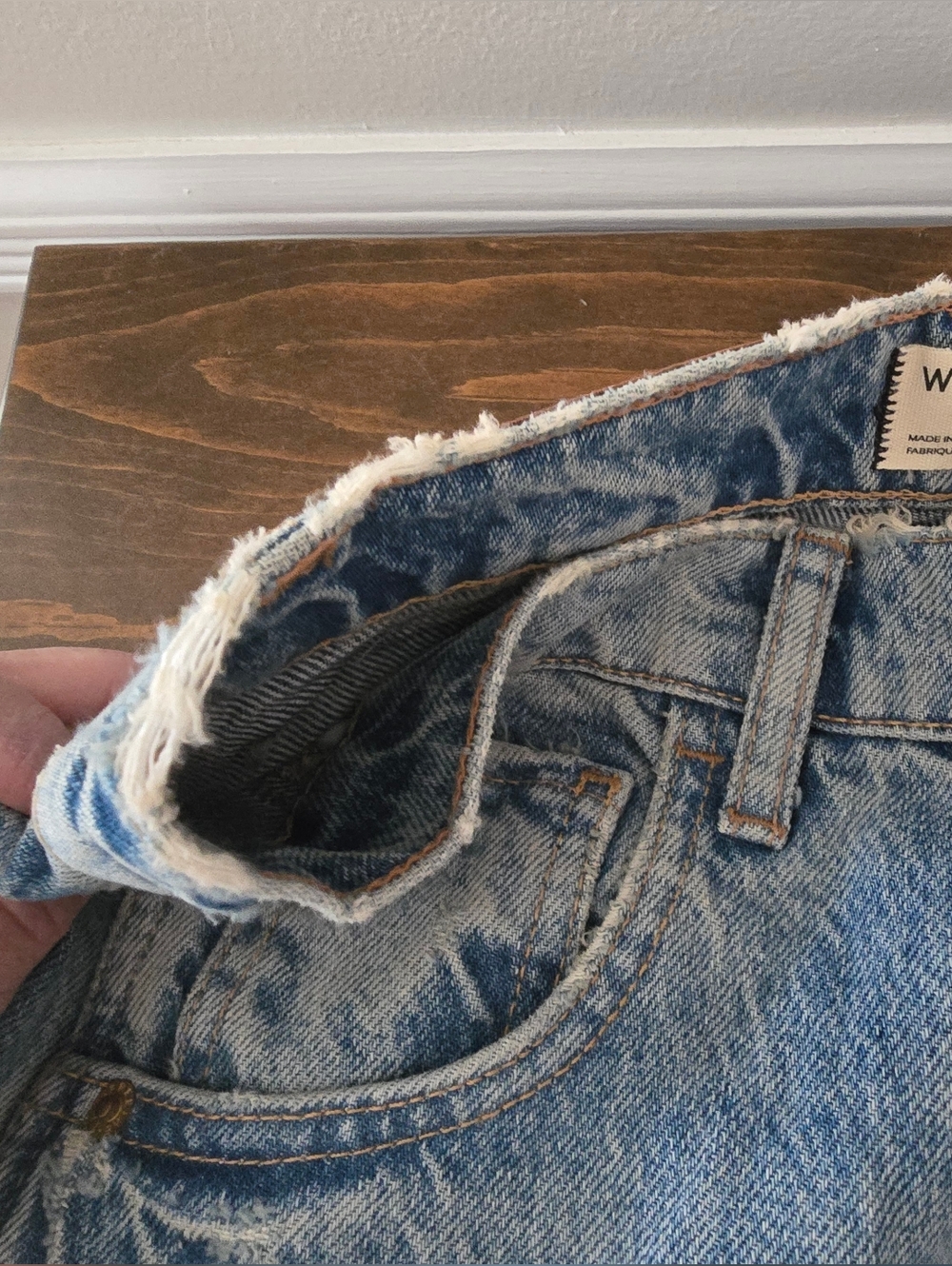 NWOT We The Free Good Luck Mid-Rise Barrel Jeans - Picture 13 of 16